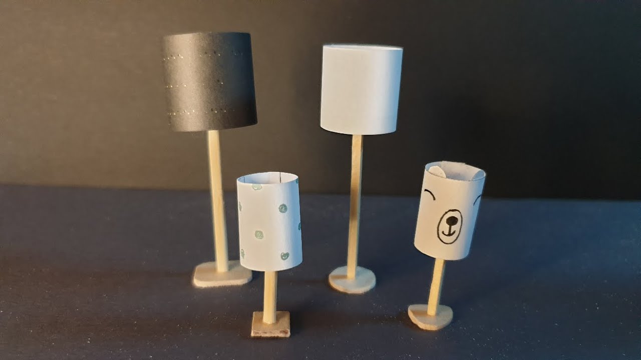 DIY PLAYMOBIL 🛠 [so cute] [tuto facile] comment fabriquer une lampe pour Playmobil