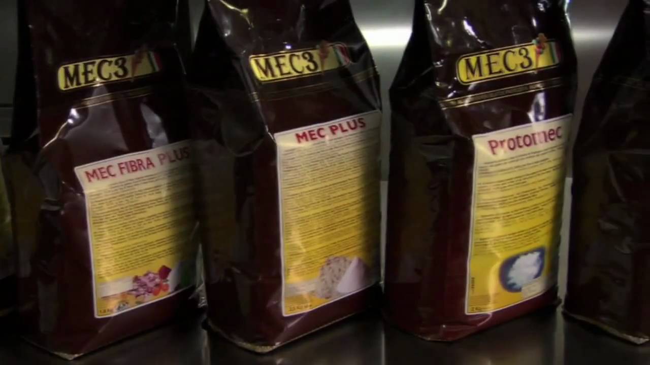 Integratori Mec3 prodotti per gelato
