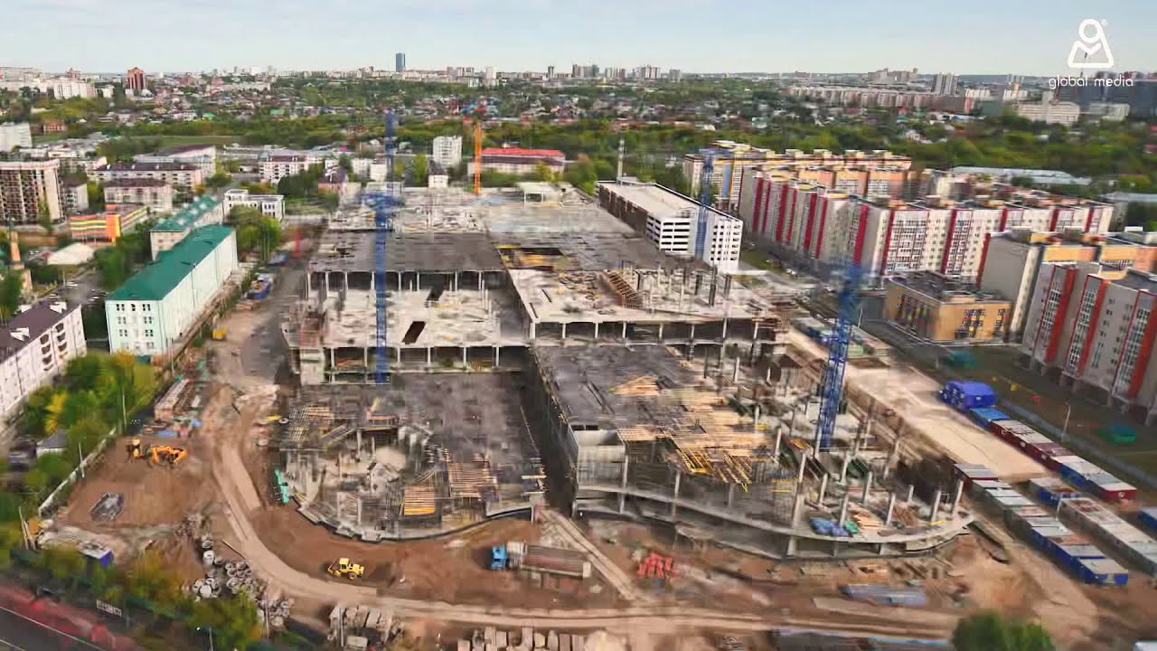 ТЦ КАЗАНЬ МОЛЛ, таймлапс, 5 декабря 2020 г.