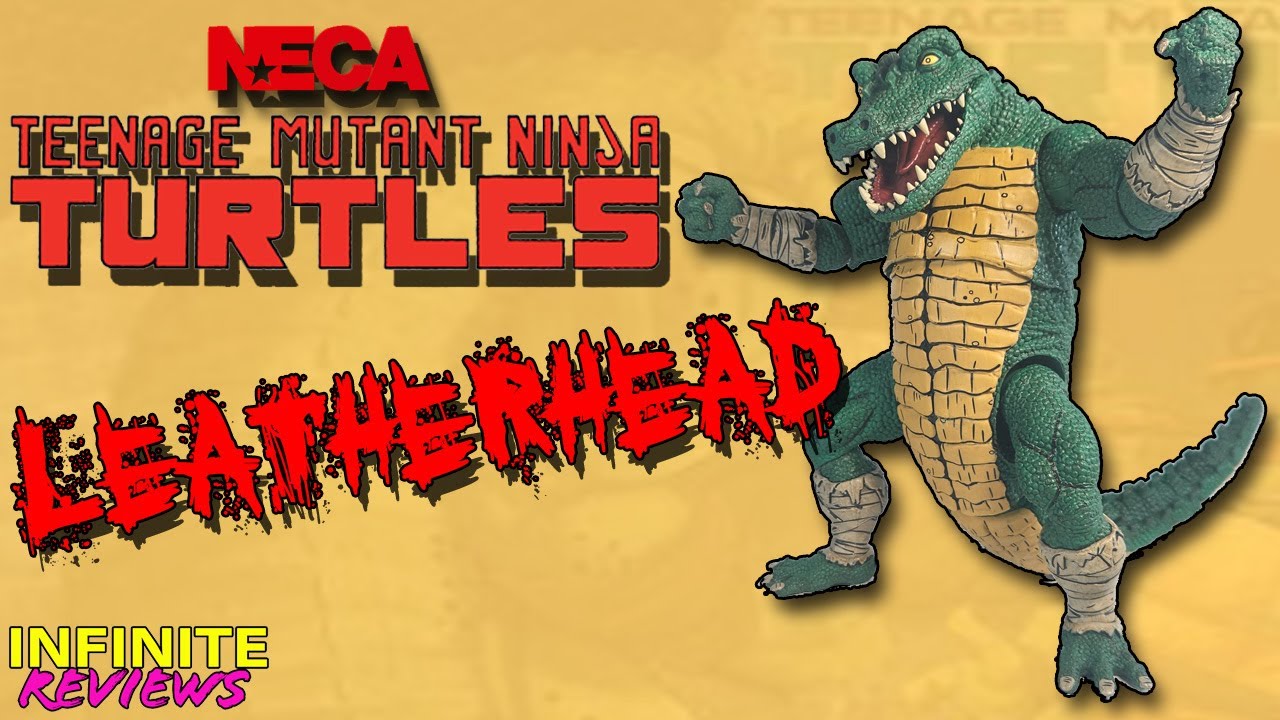 NECA TMNT Mirage Comics LEATHERHEAD Unboxing, Review, and Comparison