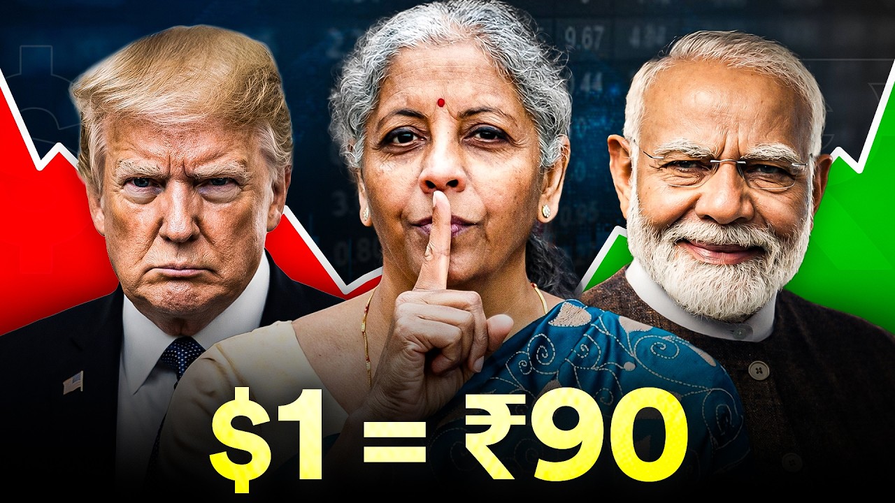 $1 = ₹90: Why it's a GOOD Thing | India's SECRET Strategy Explained