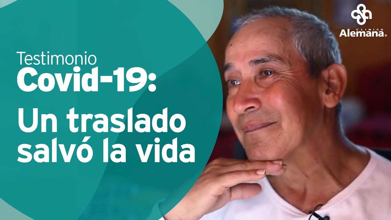 Covid-19: Un traslado salvó la vida de Juan Ancamil | Clínica Alemana