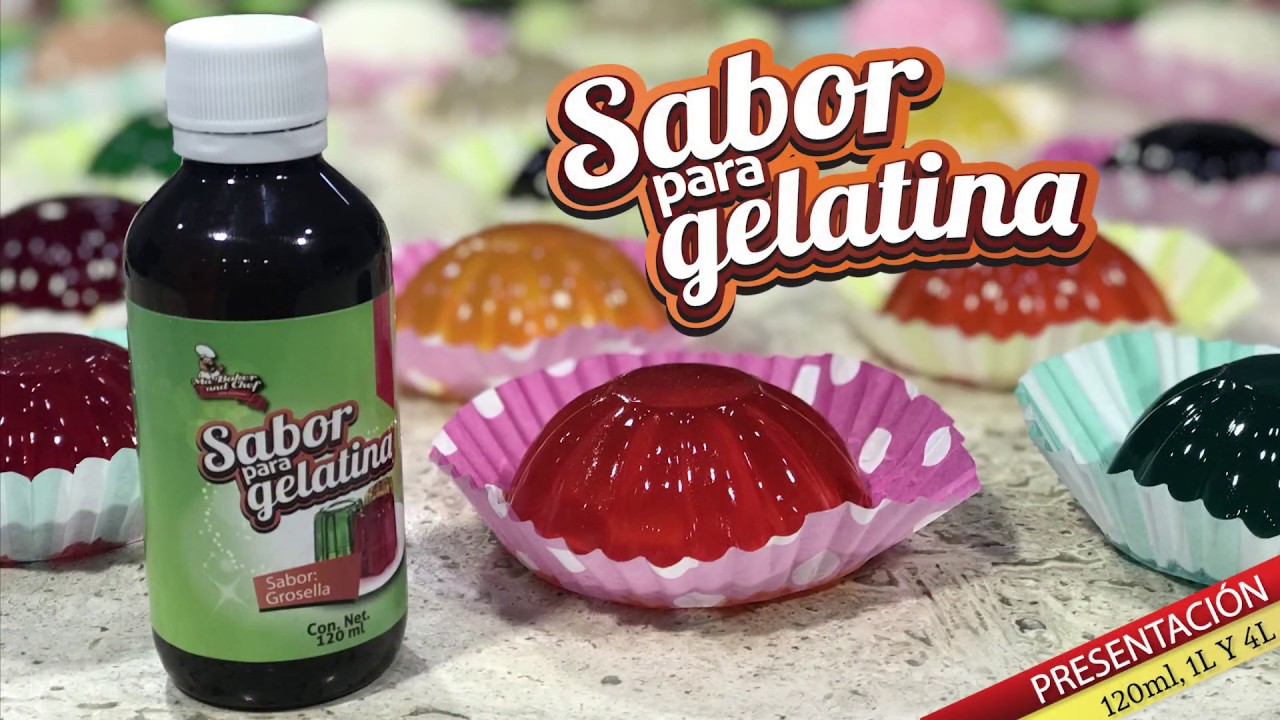 Sabores para Gelatina