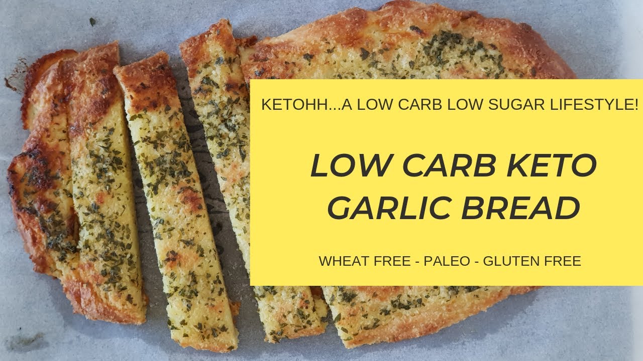 Low Carb Keto Garlic Bread | Ketohh | The Best Keto Garlic Bread Recipe and Easy to Make