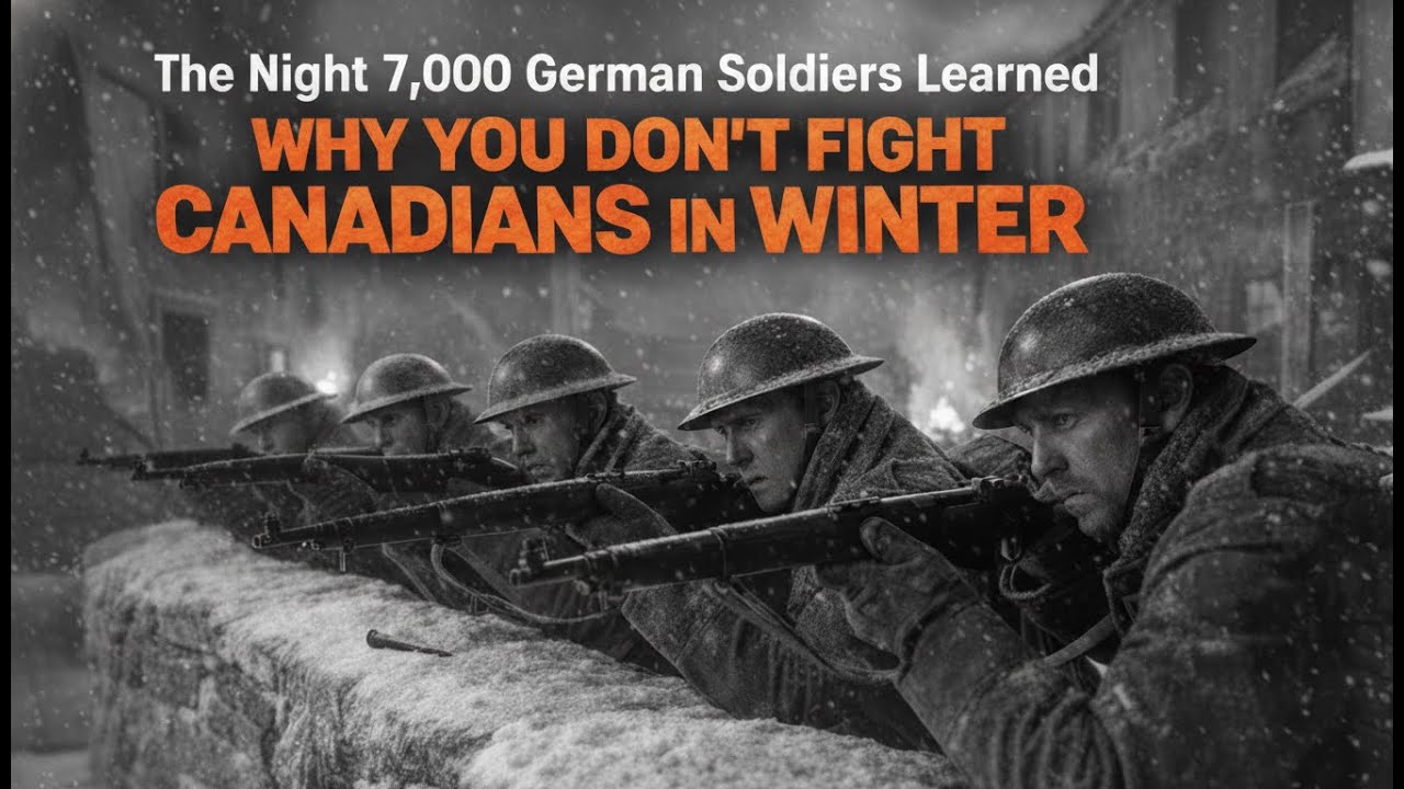 The Night 7,000 German Soldiers Learned Why You DON'T Fight Canadians in Winter