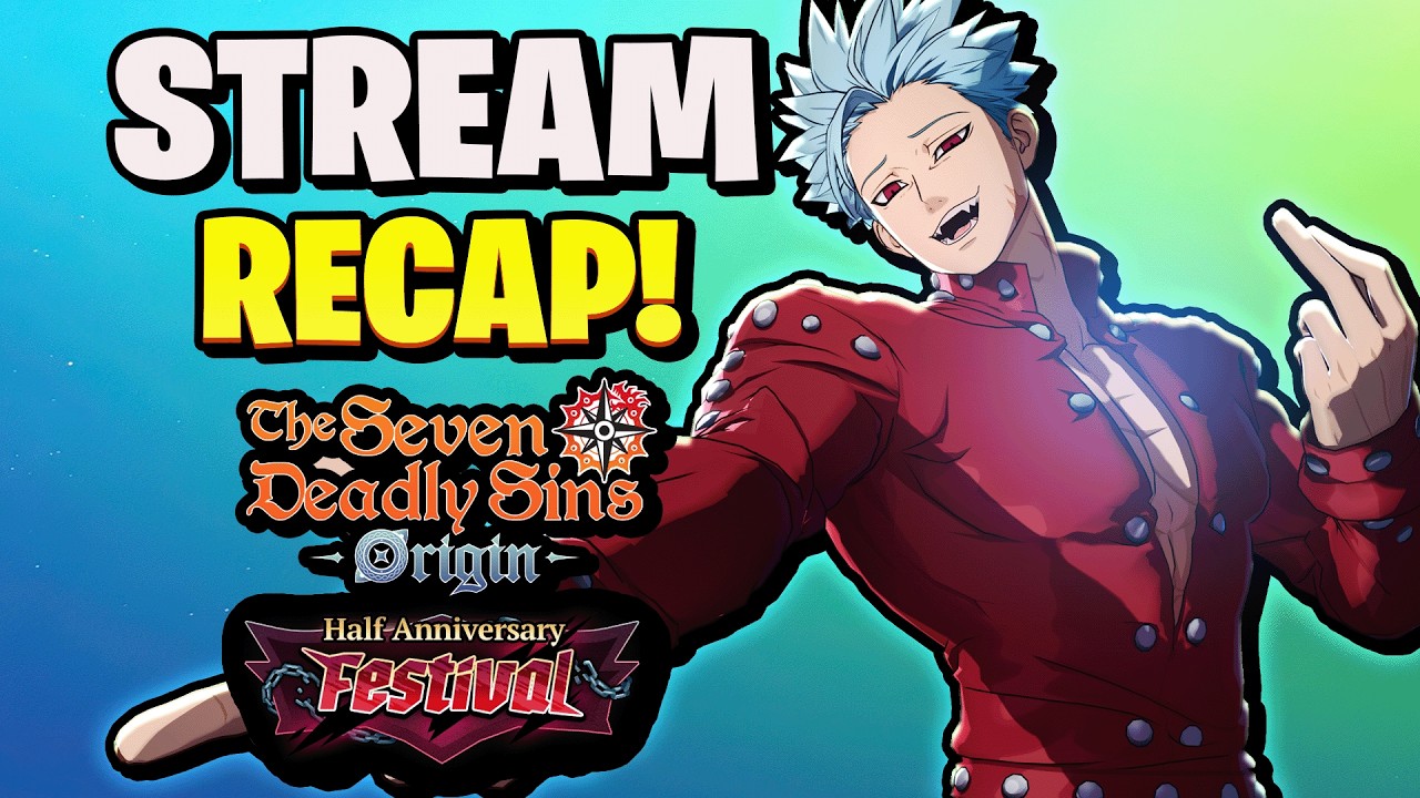 [The Seven Deadly Sins: Origin] ОБЗОР СТРИМА 2.0! | SSR БАН, ЛАБИРИНТ, ТРАНСЦЕНДЕНТНОСТЬ И МНОГОЕ...