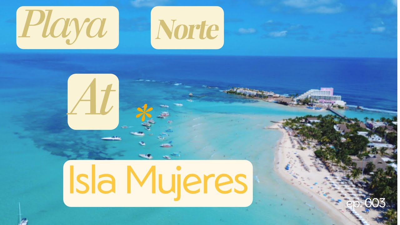 Dji Mini 4k cinematic flight over Isla Mujeres.