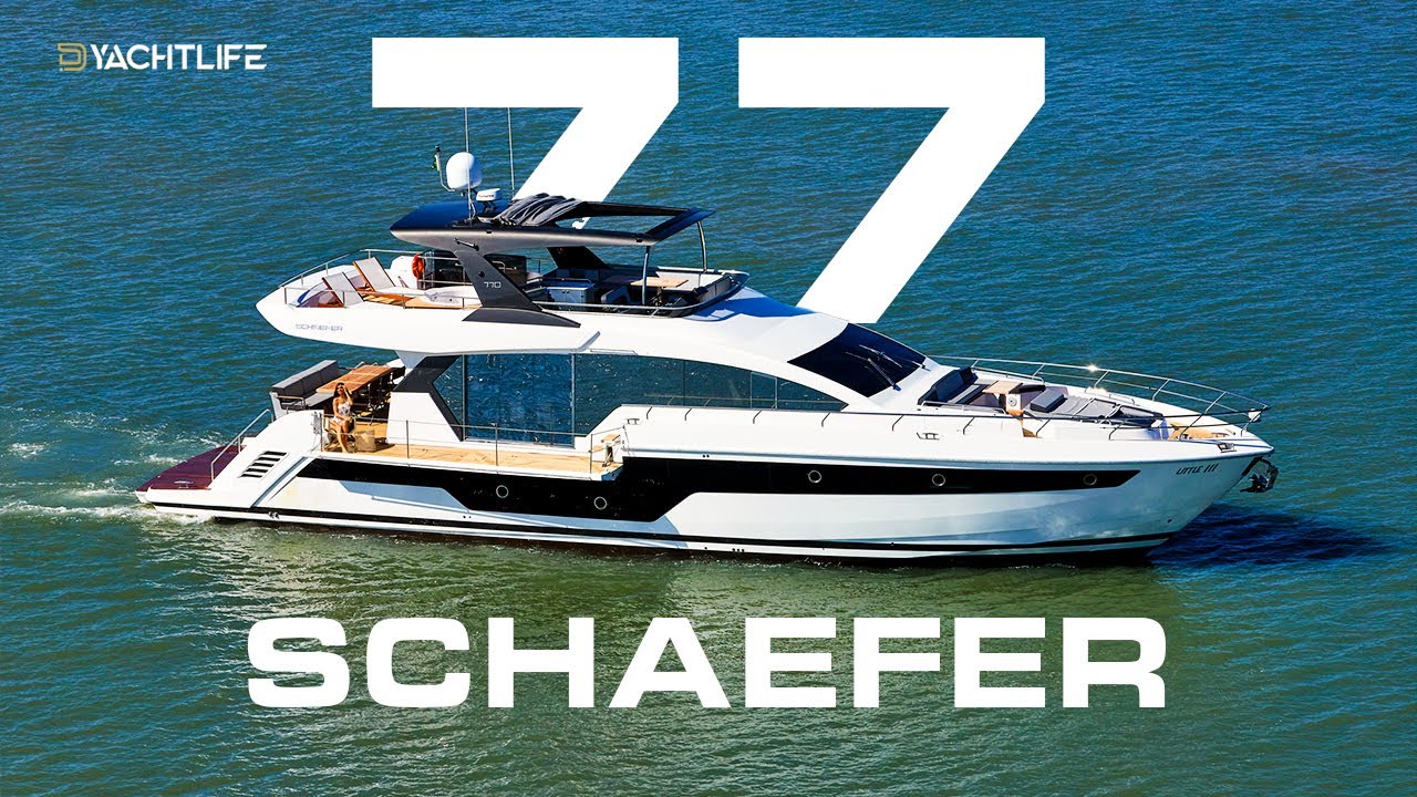 Выставка яхт 2024 | Schaefer 770: Роскошь и эффективность в открытом море
