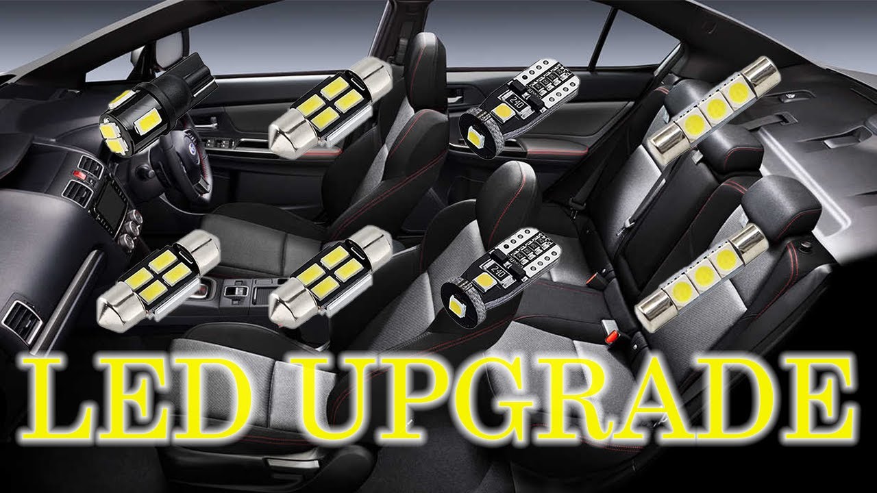 2021 WRX Interior lights LED upgrade!