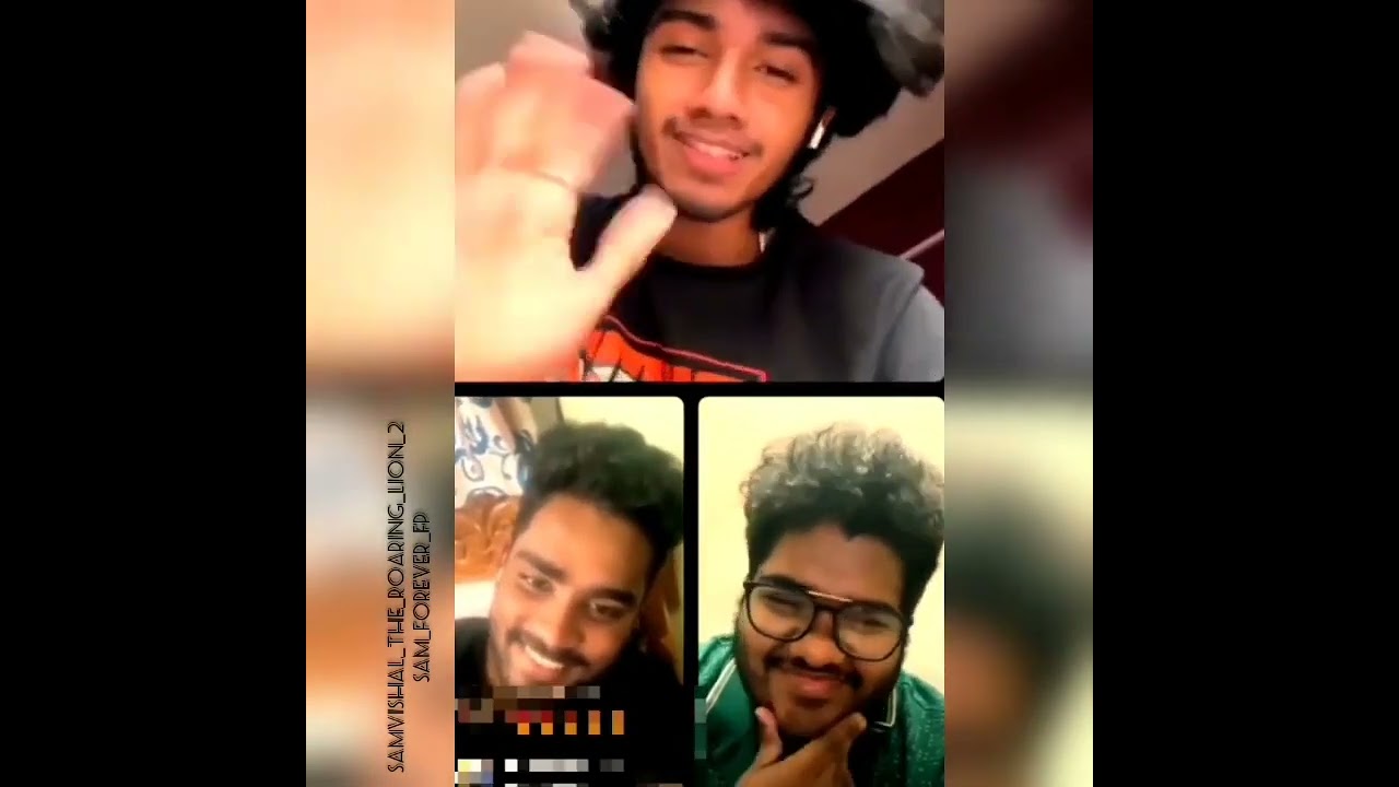 Samvishal live today😍❤ #samvishal