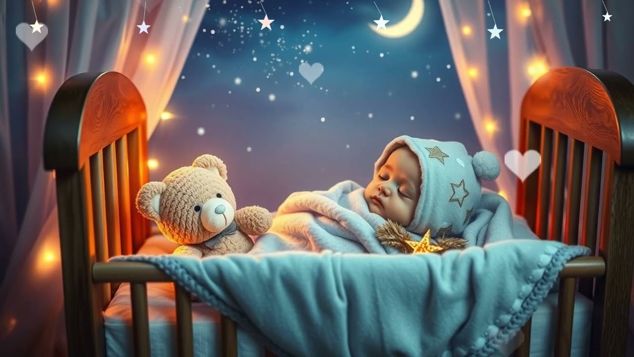 🌧️ Rainy Cradle Dreams 🌙 Peaceful Sleep Music for Babies 💖
