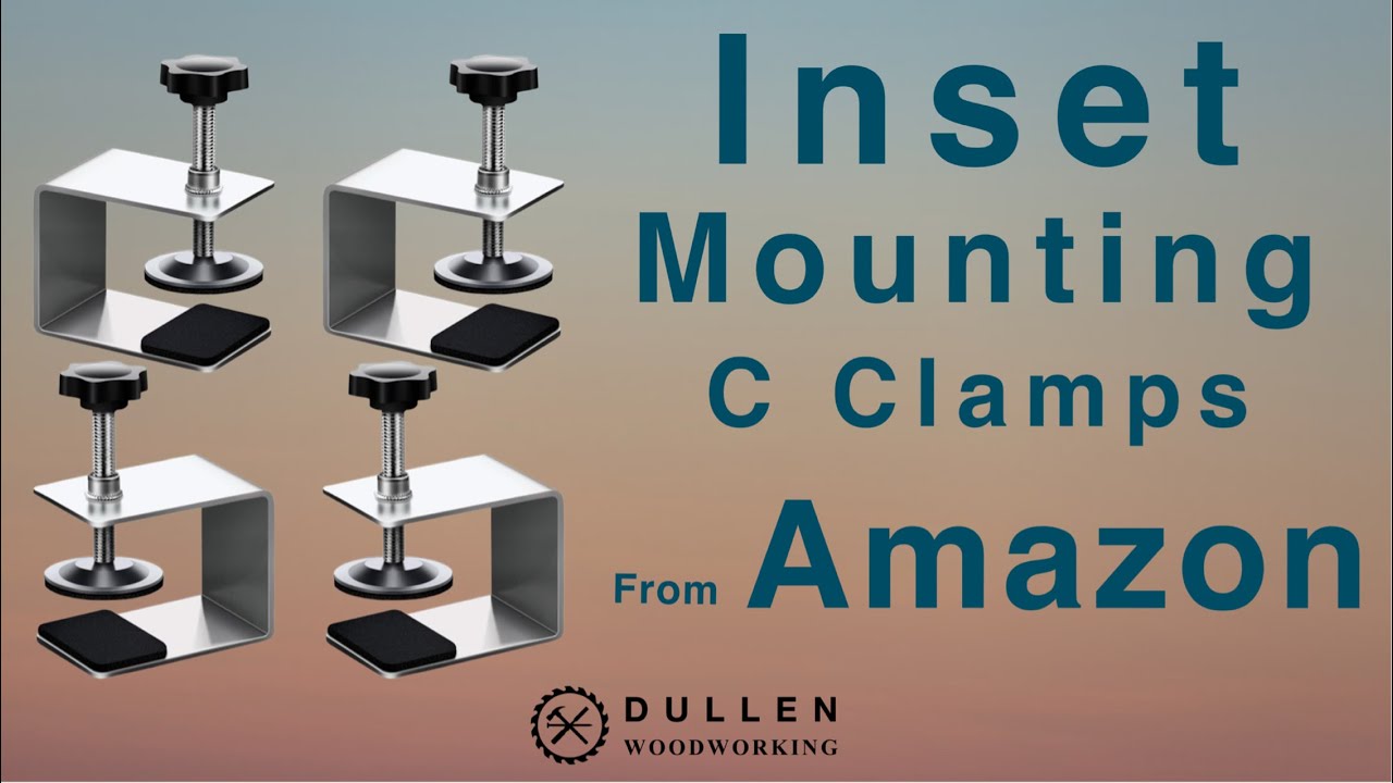 Inset Drawer Front Mounting C Clamps @amazon