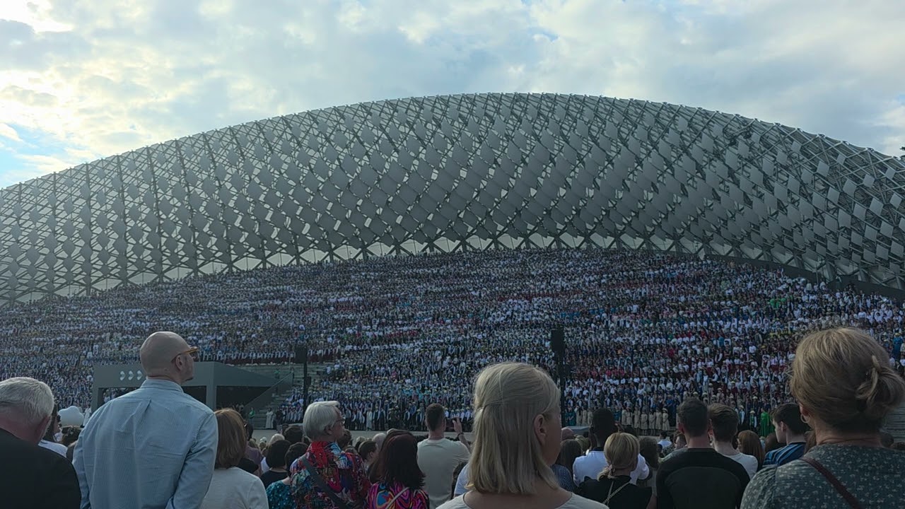Latvian Song and Dance Festival 2025  -  Saule, Pērkons, Daugava #concert