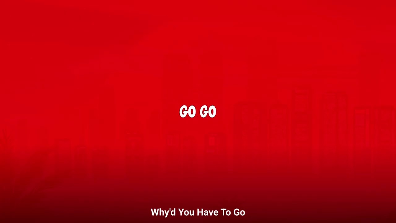 Charles B - Why'd You Have To Go (Lyrics)