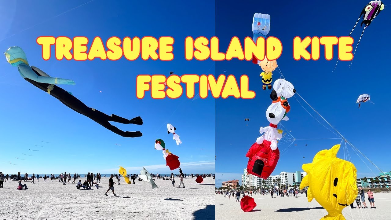 TREASURE ISLAND BIG KITE FESTIVAL IN FLORIDA