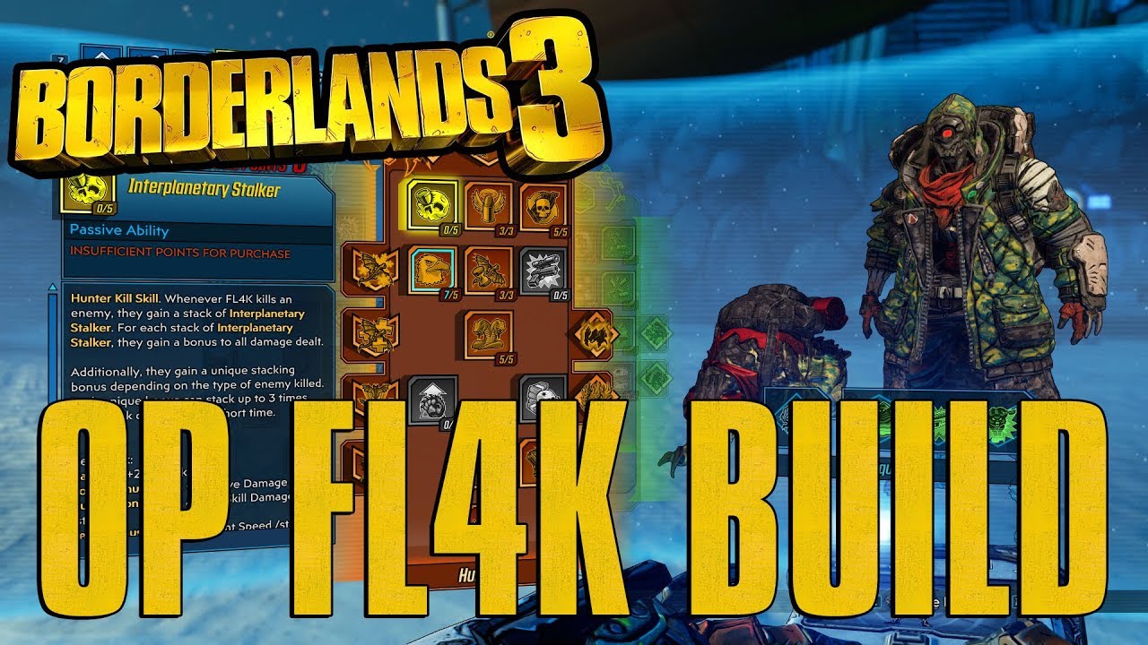 BORDERLANDS 3 OP FL4K CRIT BUILD GUIDE - FASTEST BOSS FARMING METHOD