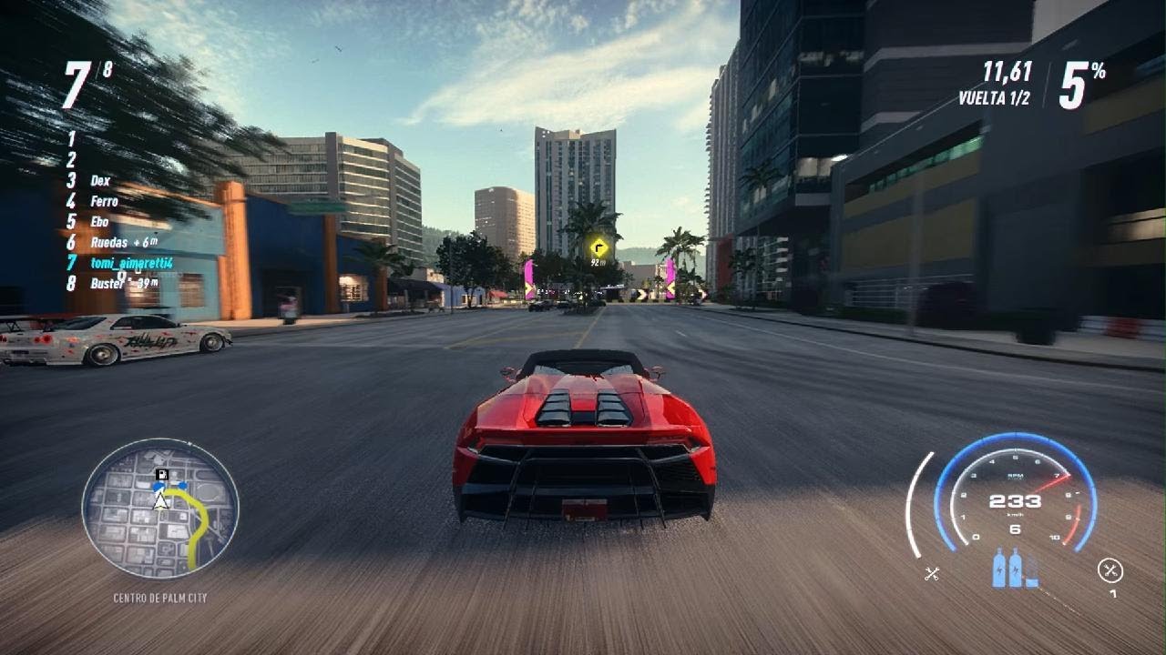 NEED FOR SPEED HEAT HISTORIA- EXPERIMENTAL