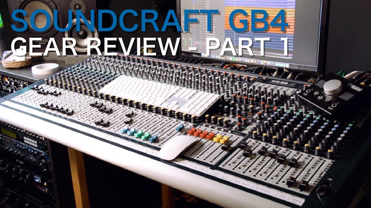 Soundcraft GB4 32 Channel [Часть 1] | Обзор оборудования