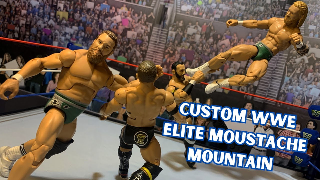 WIP Wednesday Ep. 46 - Custom Mattel Elite Trent Seven and Tyler Bate, Moustache Mountain