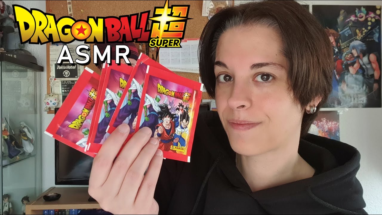 🐲 Apertura de CROMOS de DRAGON BALL SUPER | ASMR Español | Alternative ASMR