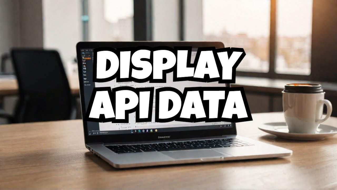 GET Data from API & Display in HTML with JavaScript Fetch API