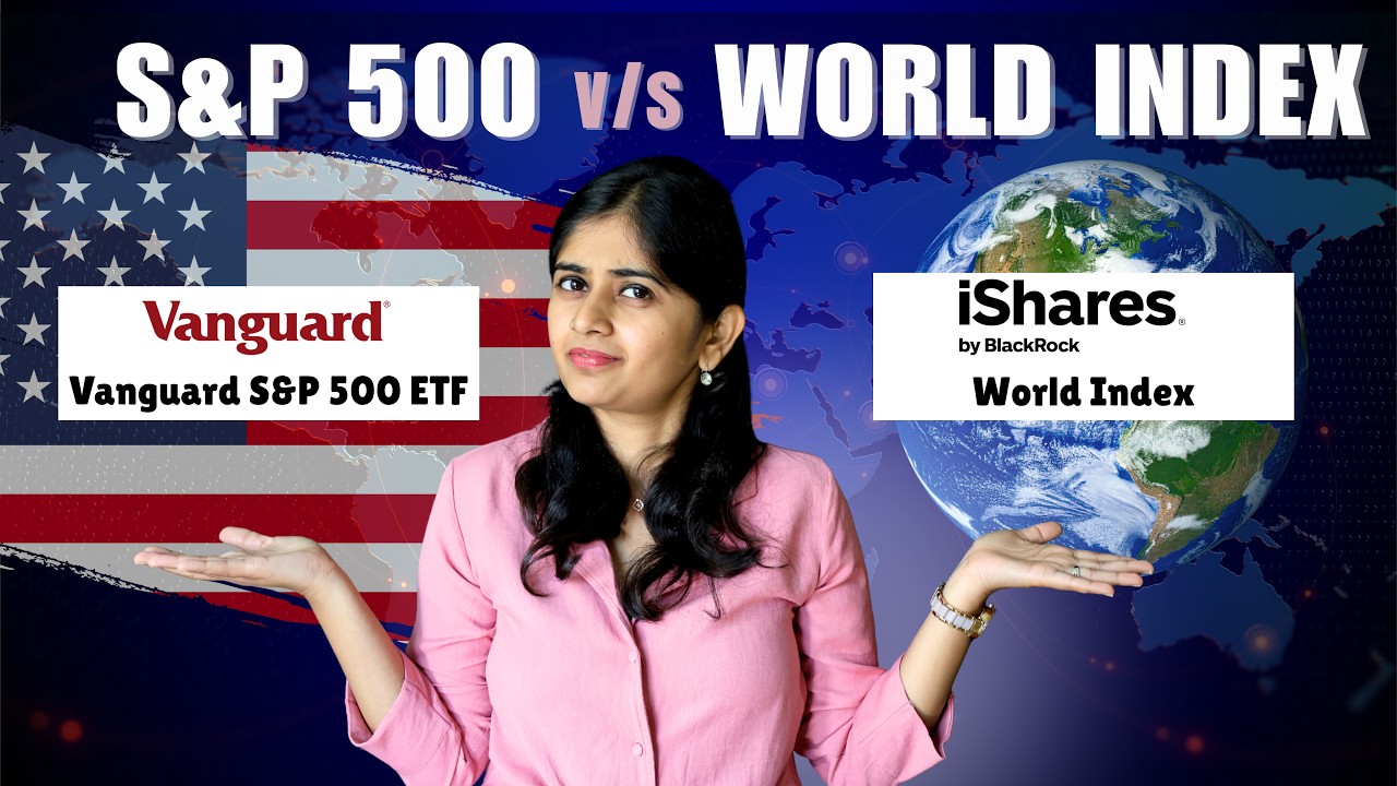 S&P 500 против мирового индекса: как индийским инвесторам диверсифицировать свои портфели на глоб...