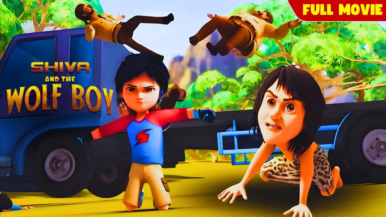 Shiva encounters hunters in the jungle, searching for Wolf Boy. | Shiva And The Wolf Boy