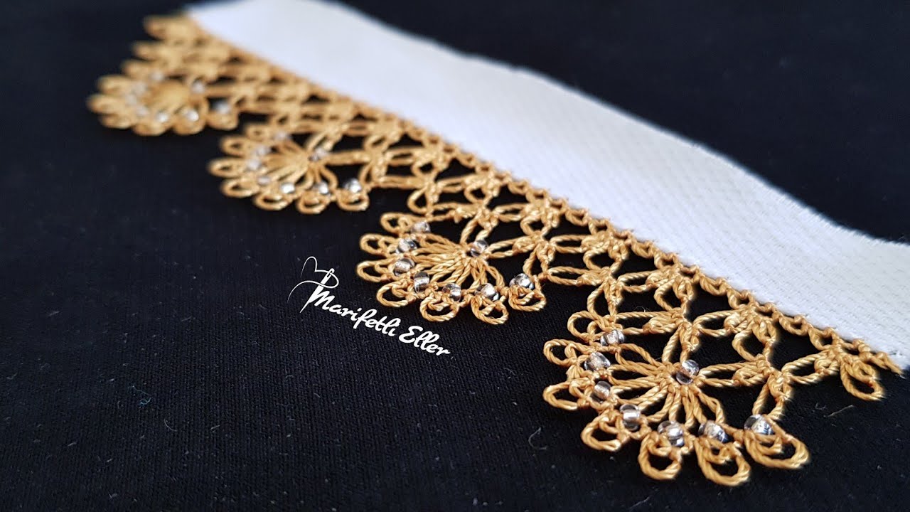 #iğneoyası Çok Beğenilen Harika Bir İğne Oyası Modelinin Anlatımlı Yapılışı | 823. Model