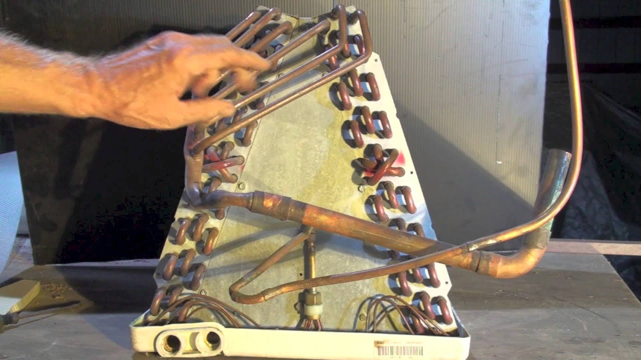 The air conditioning indoor coil