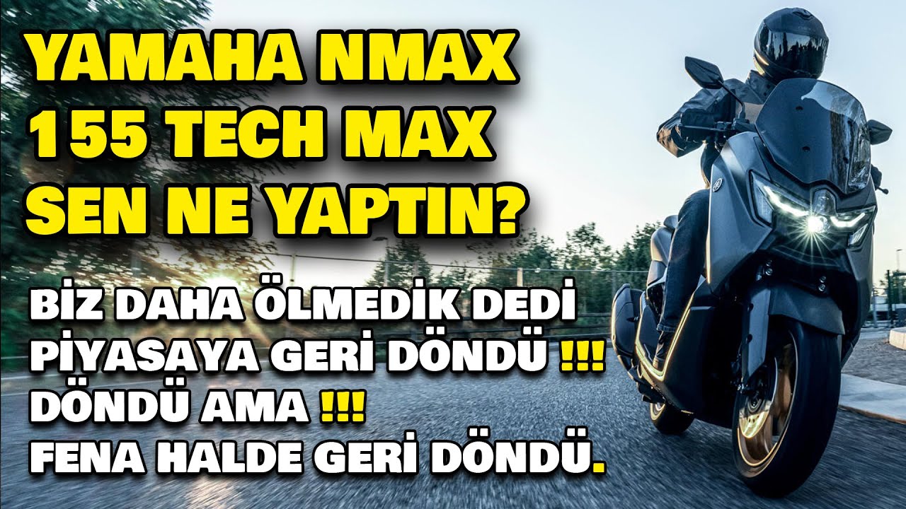 YERSEN CVT Lİ YENİ YAMAHA NMAX 155 TECHMAX 2026 #motovlog
