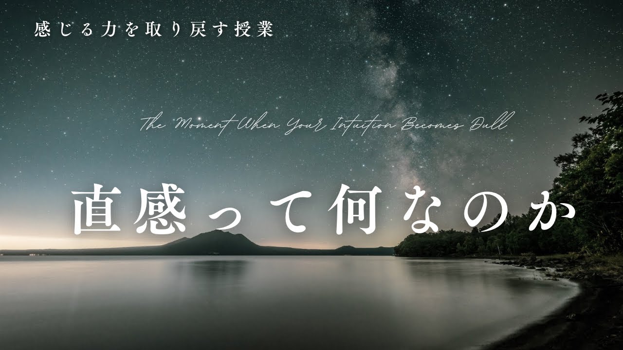 【紙で解説】直感が鈍る瞬間の正体Ⅰ