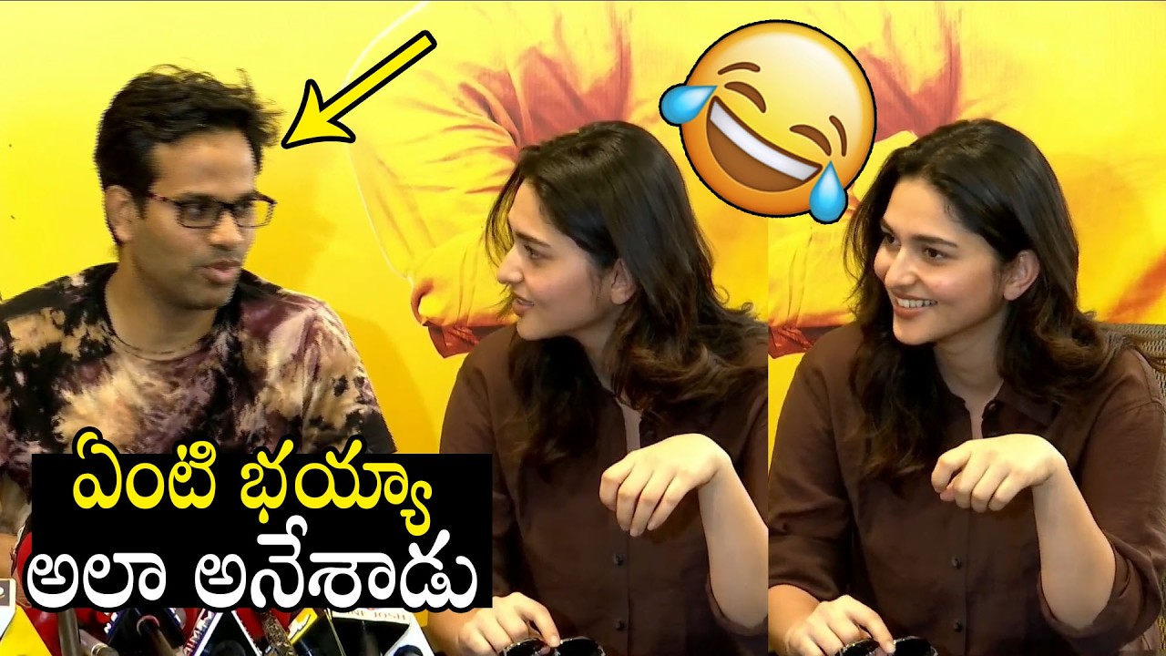 Director Anudeep Kv Hilarious Fun With Heroine Kayadu Lohar At Funky Success Meet | Always Filmy