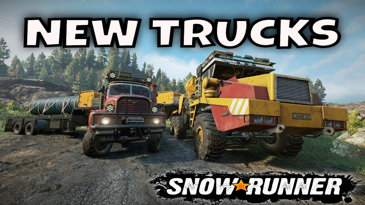 Get Behind The Wheel Of New Trucks In Snowrunner Season 15!