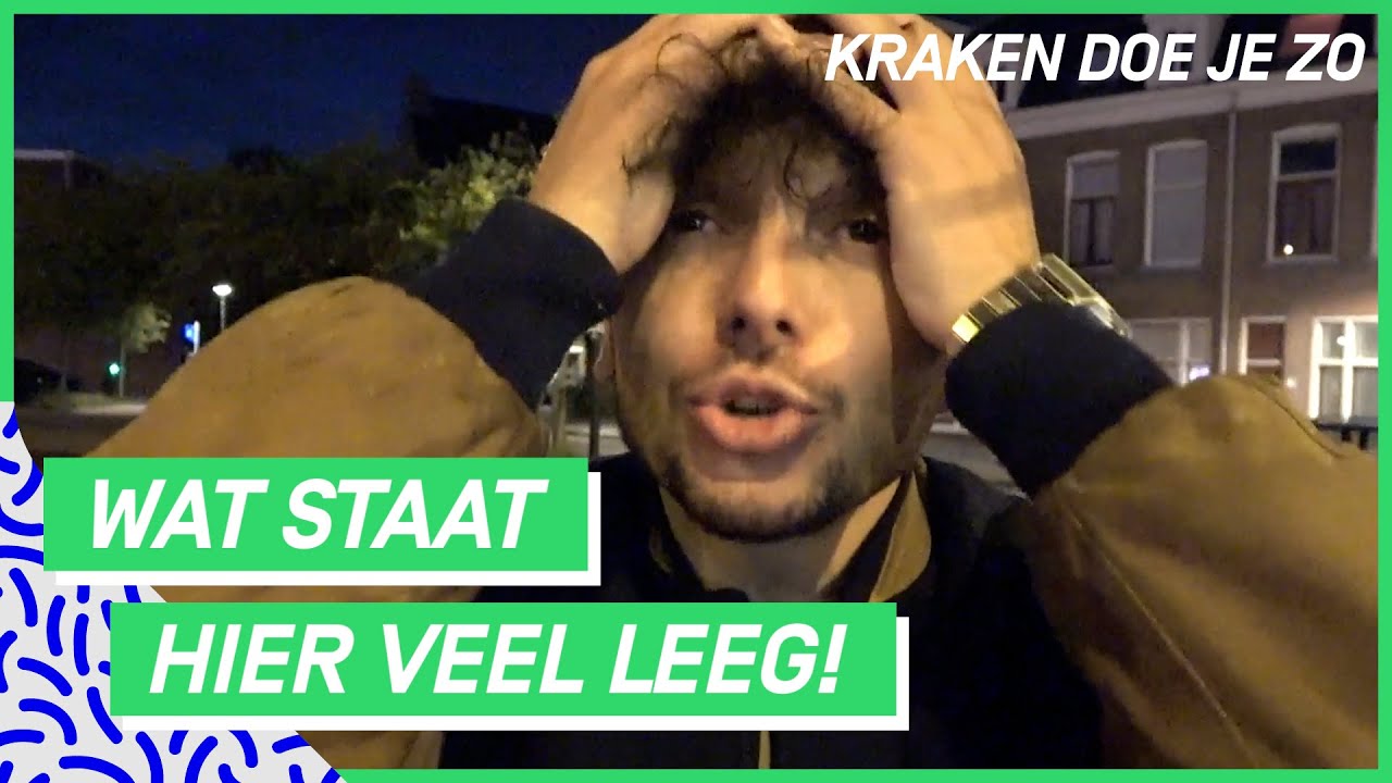 Sahil zoekt naar pand om te kraken | KRAKEN DOE JE ZO S1 #2 | NPO 3