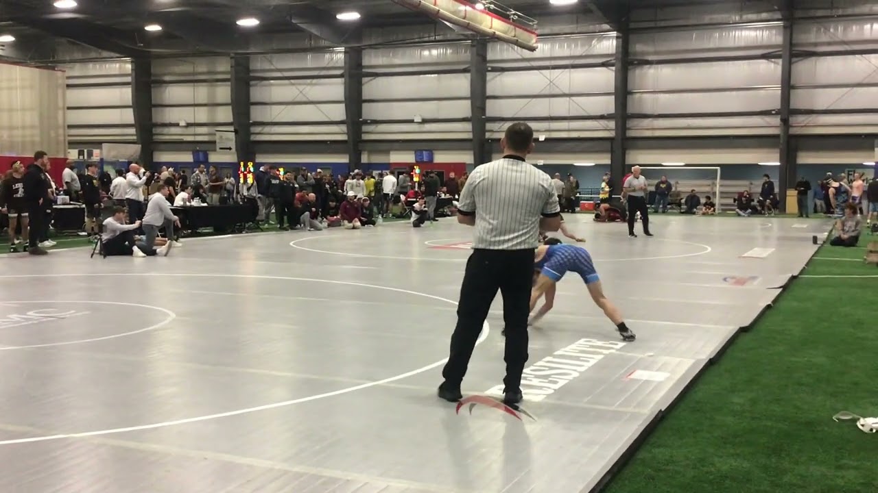 Jan 24 Connor 2nd Match 1st Period LMed Default Justin Jones Bloomsburg