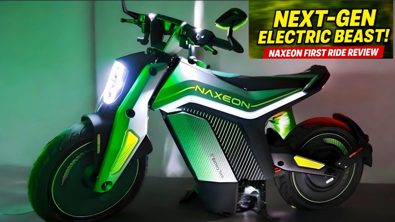 This EV Bike Feels Like Sci-Fi! NAXEON I AM PRO Ride & Review