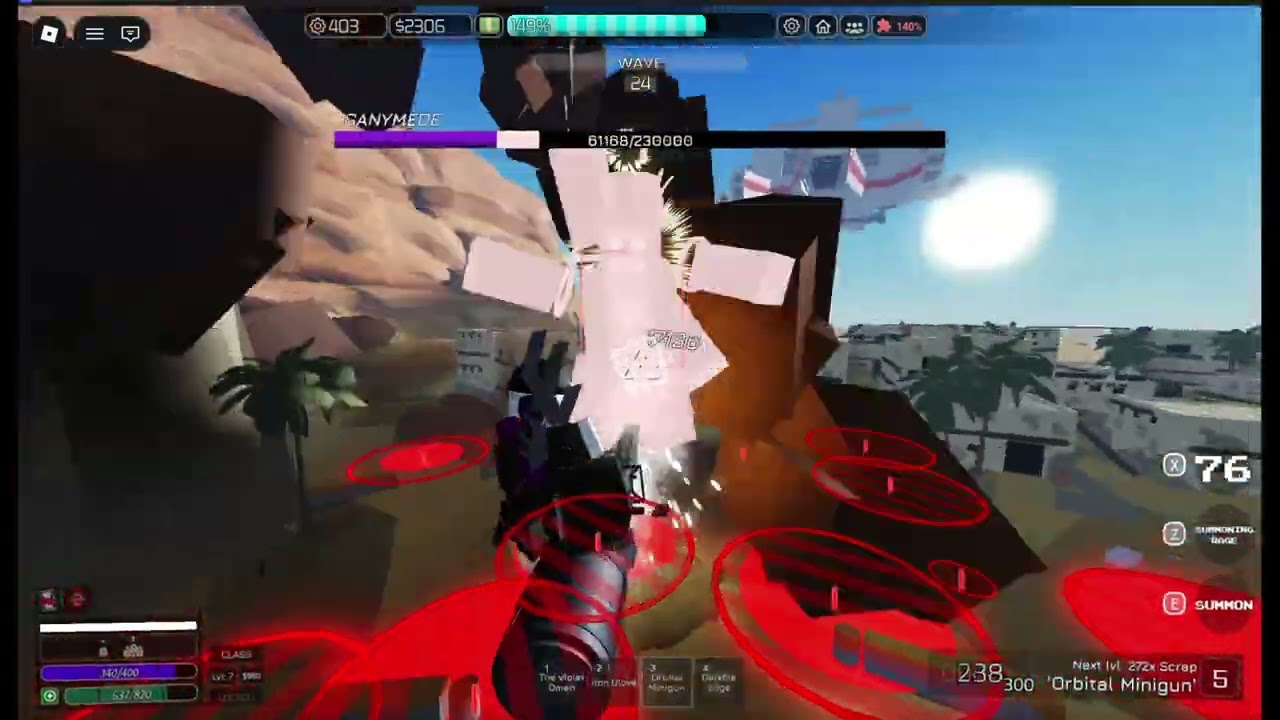 Decloid Chaos: Overcharged fight