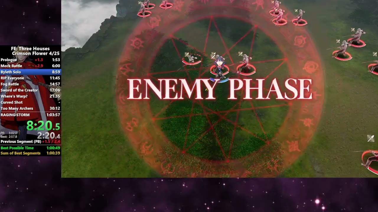Fire Emblem: Three Houses Crimson Flower (Switch 2) Speedrun in 1:02:10