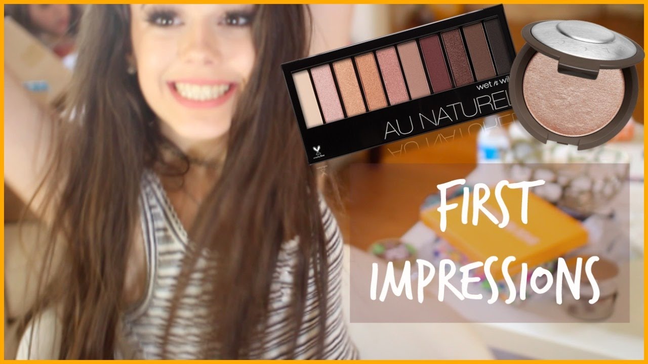 MAKEUP TUTORIAL: FIRST IMPRESSIONS OF MAKEUP // AND FIRST VID W/OUT MY BRACES