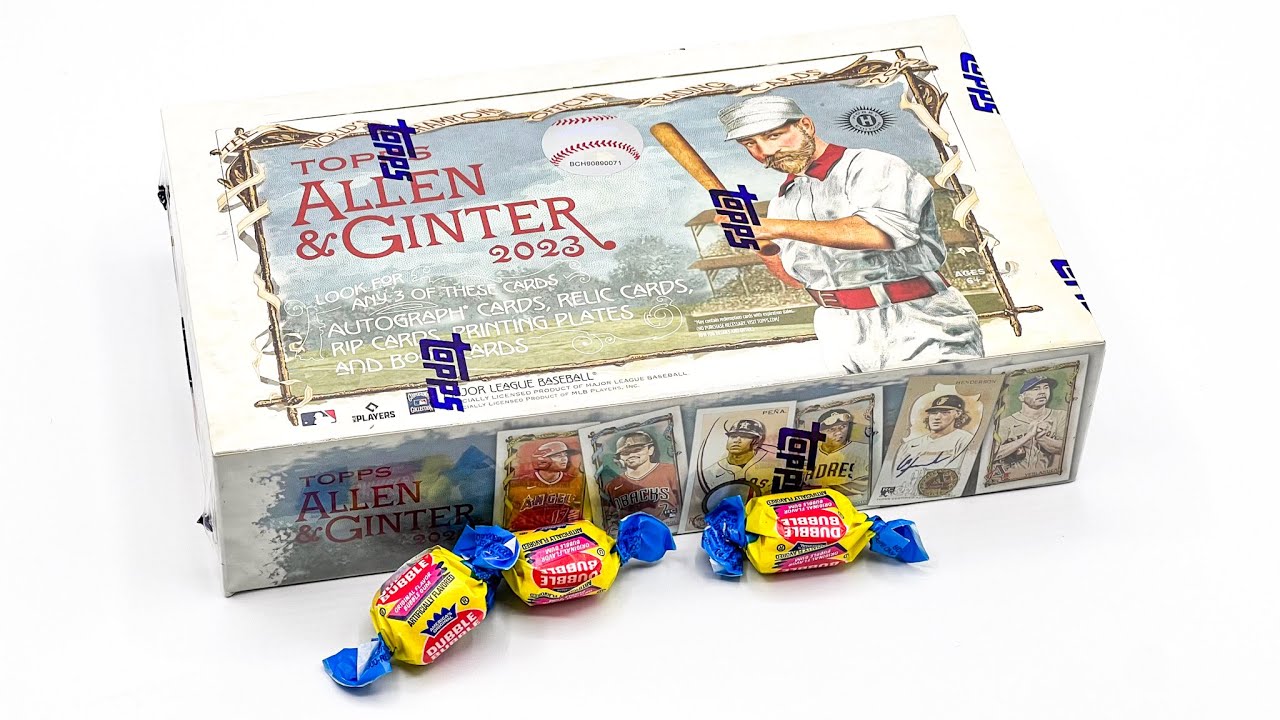 ASMR Baseball Cards - 2023 Allen & Ginter