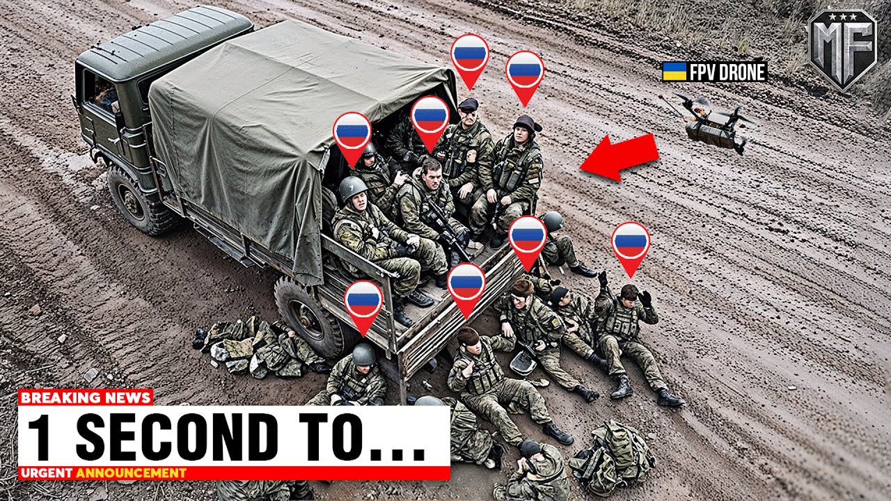 Russian Brigade Realizes Ukrainian Drone Spots Them - Then THIS Happened...
