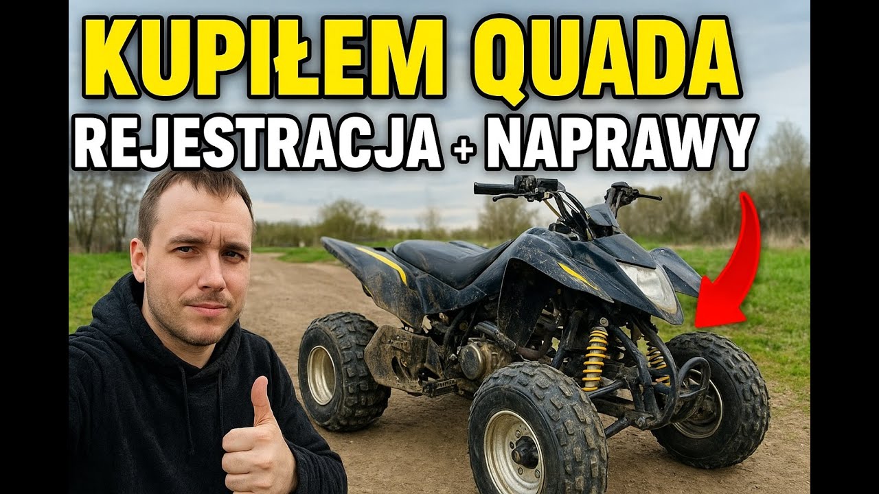 Zakup Pierwszego Quada – Koszty, Rejestracja i Ogarnianie Sprzętu!