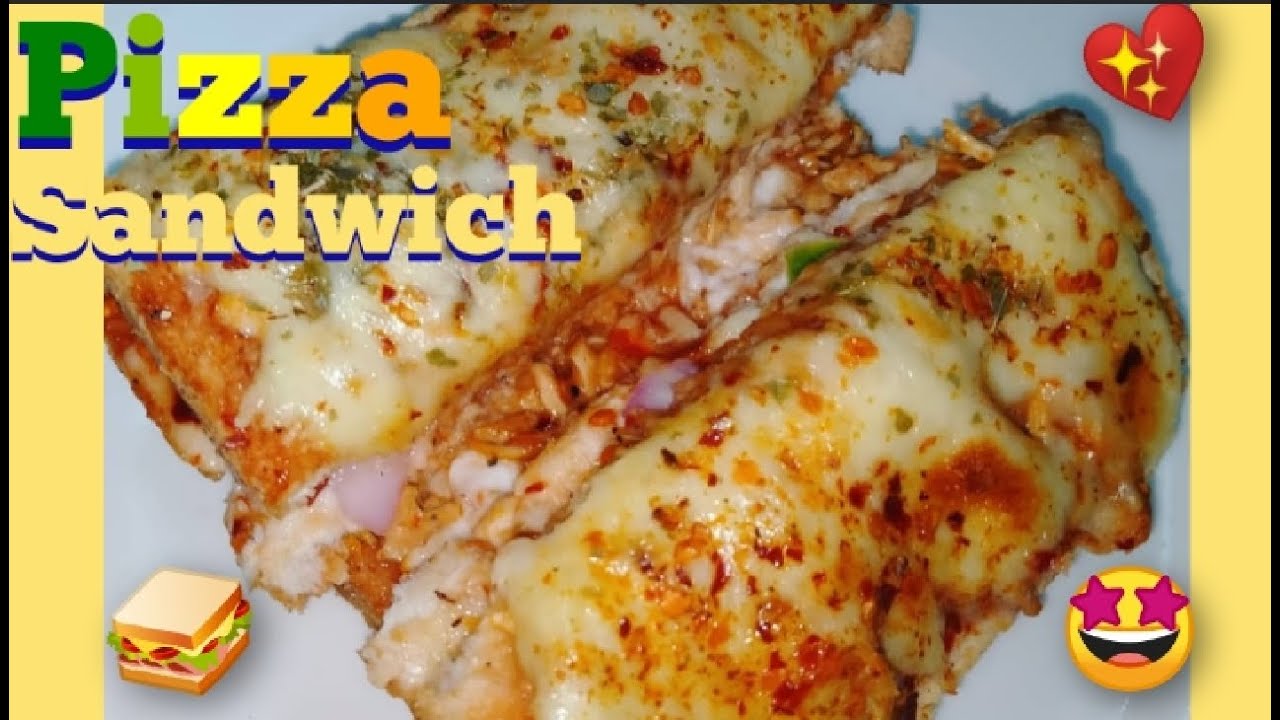 Pizza Sandwich Recipe🥪| Restaurant style pizza sandwich | Homemade pizza sandwich
