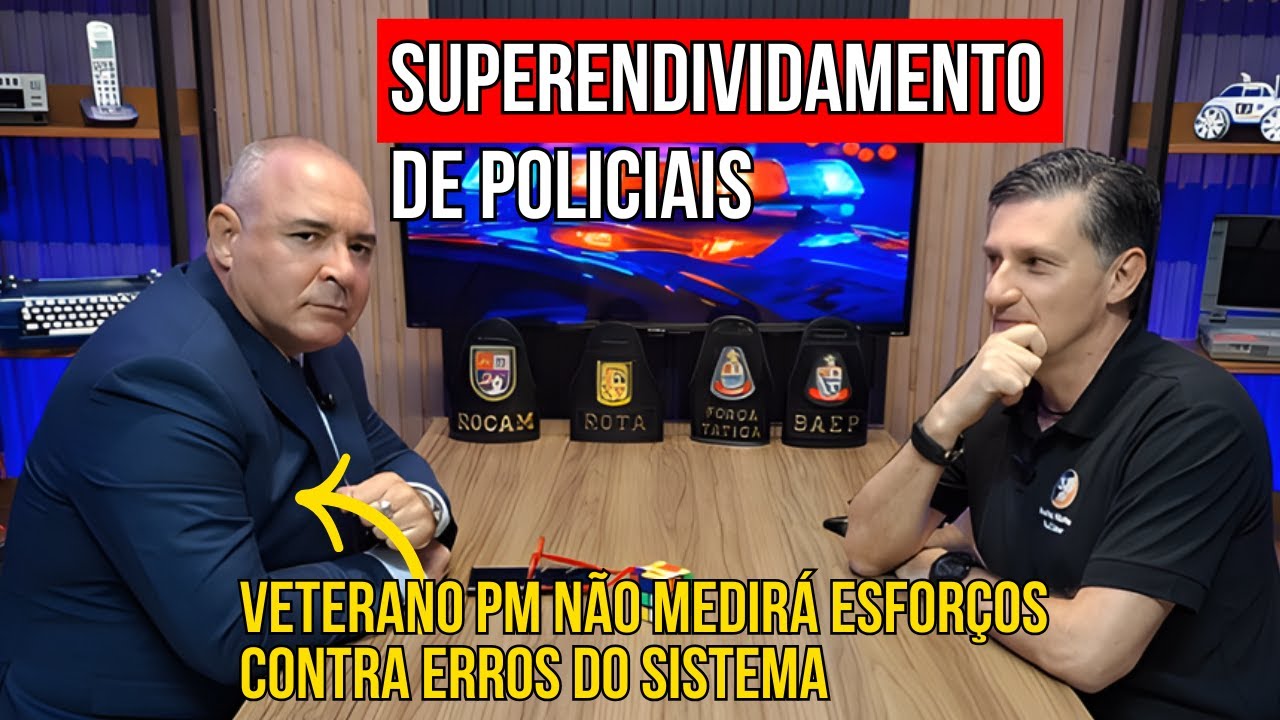 VETERANO PM disse que precisa APURAR A DENÚNCIA sobre superendividamento