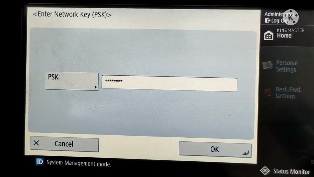 Connect to WiFi Printer Canon iR-2425