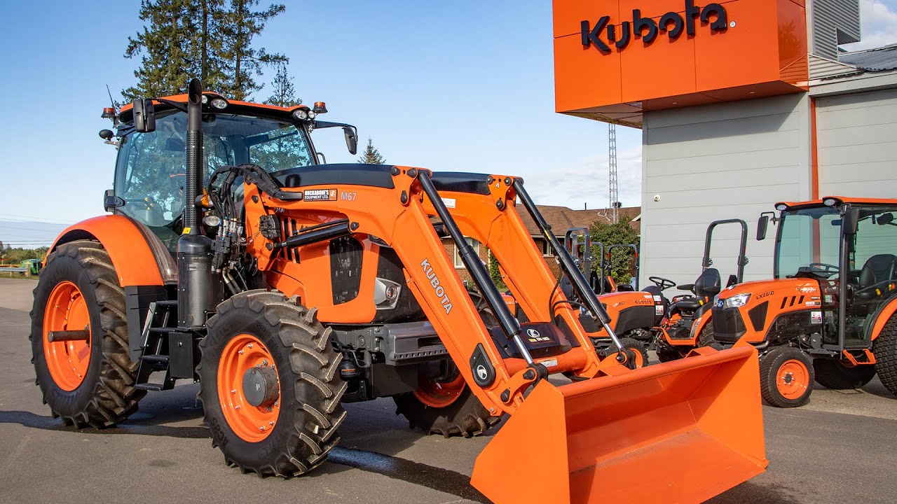 The MASSIVE Kubota M7 Tractor is Ready for BIG JOBS!