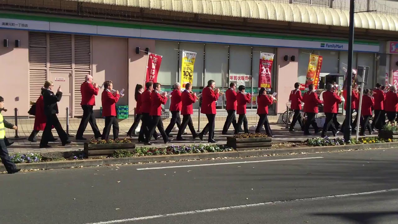 Marching in Tokyo