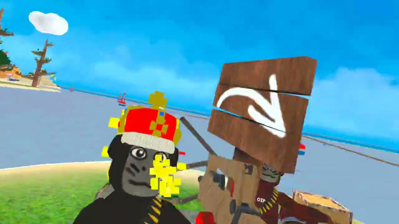 2 games in 1 video! Gorilla Royale And I expect you to die.