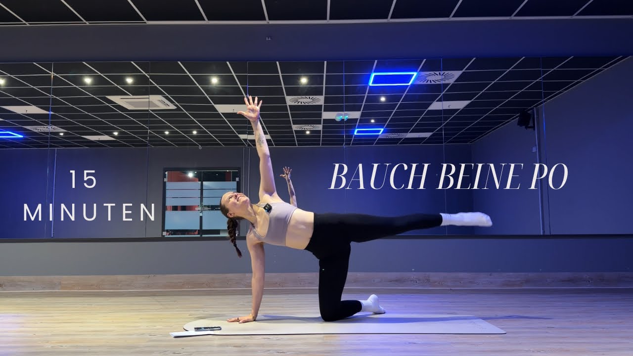 15 Minuten Bauch Beine Po Workout - ohne Equipment | by.emilia.jenna