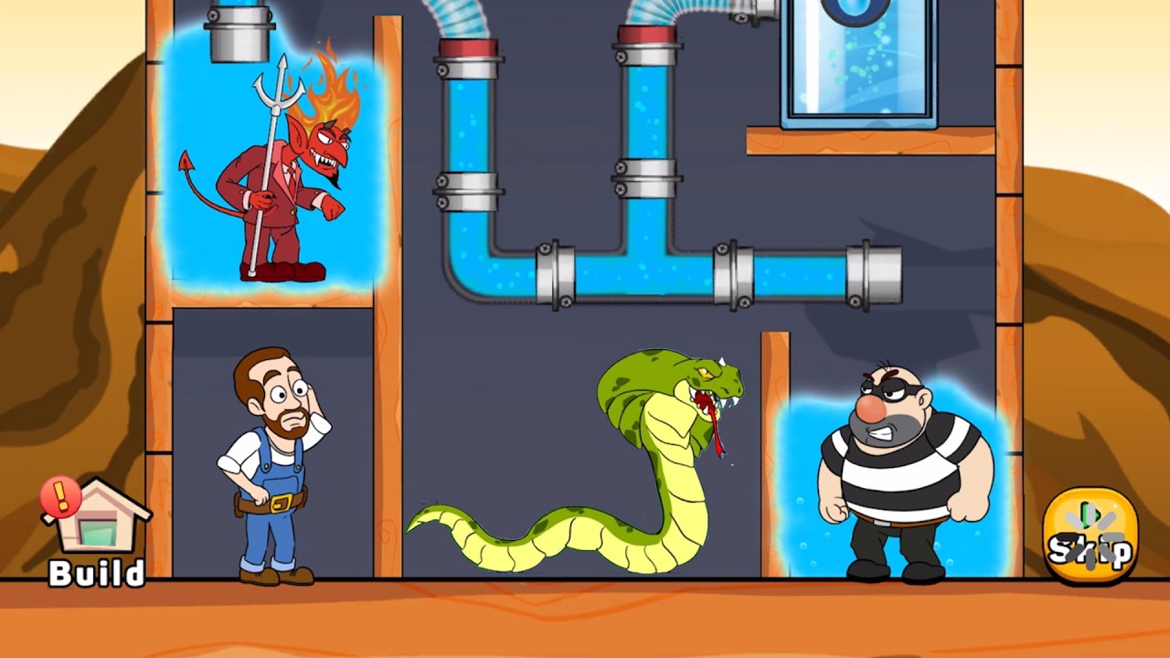 home pipe rescue - water puzzle All New Levels Gameplay Android, iOS gameplay levels 31209 - 31247